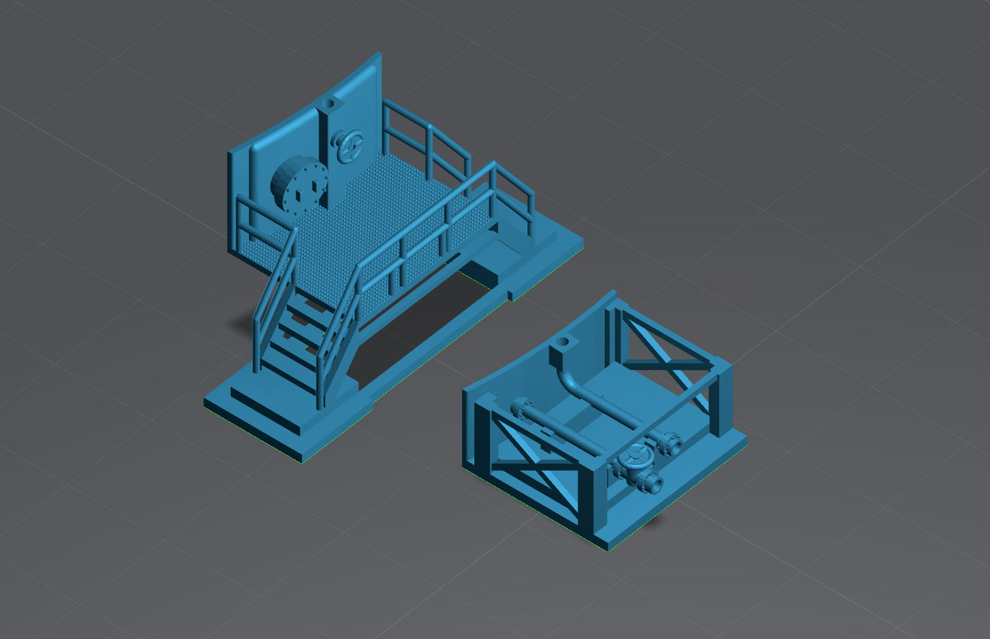 DIGITAL - 4 inch Tank - Maintenance Platform