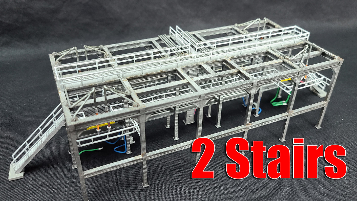 Fluid Transfer Station - 2 Stairs