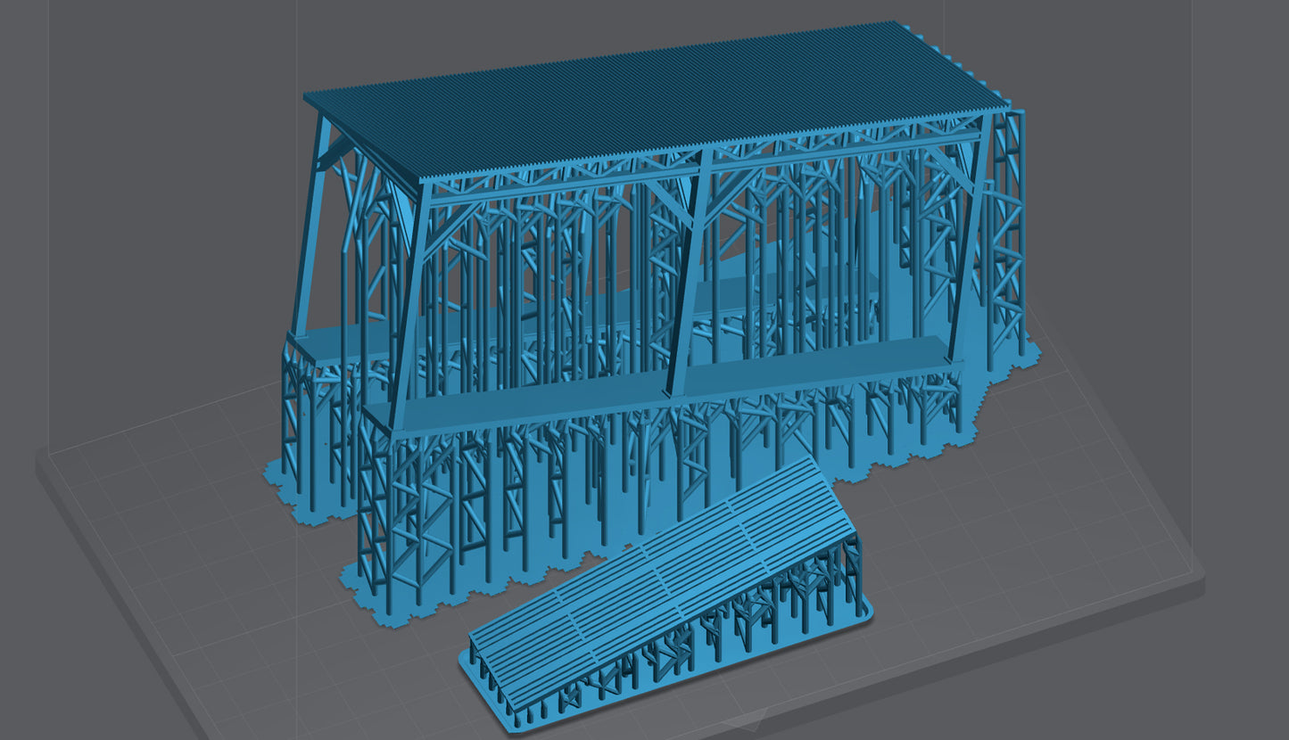 DIGITAL - Hopper Unloader Pole Barn Building